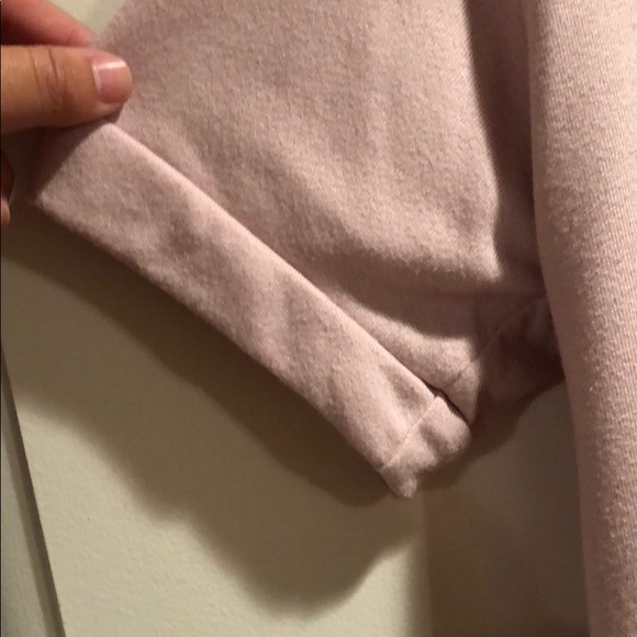 Hooded Lace Up Crop Top - Picture 4 of 4